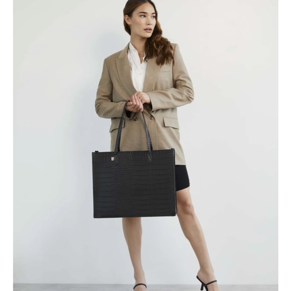 Beis Large Croc Work Tote